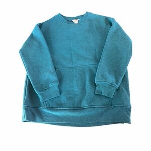 Danskin Blue pull over Spring sweatshirt. Medium